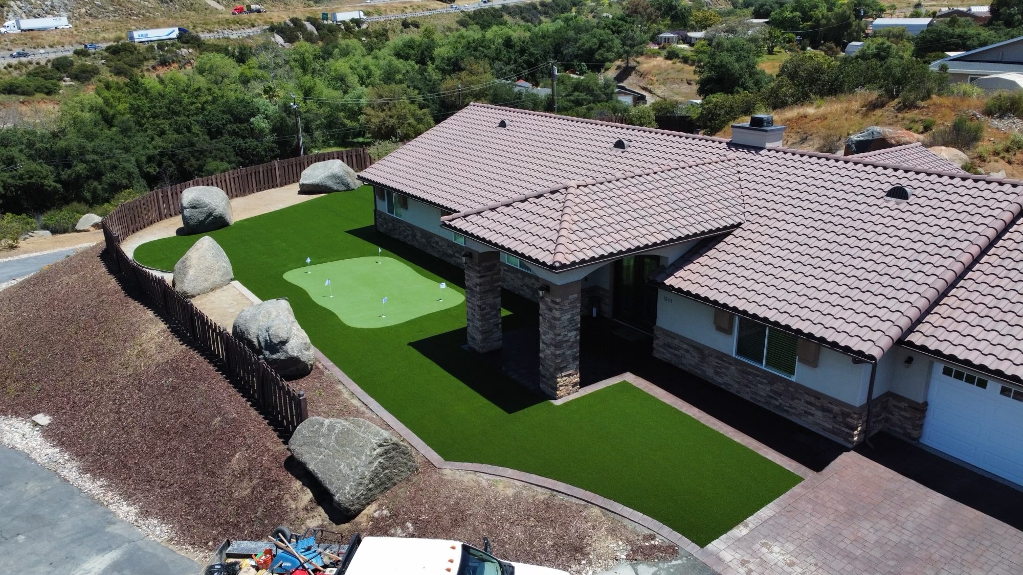 putting green installation san diego