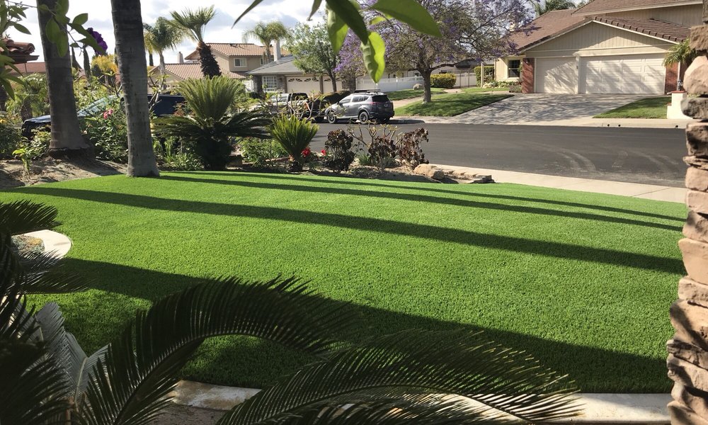 Artificial Grass Installation in Encinitas, CA